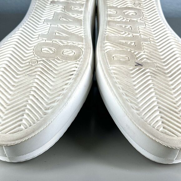 P448 Women Thea White Leather Grey Suede Sneakers Shoes Size 39 US 8.5 Italy - Picture 13 of 16